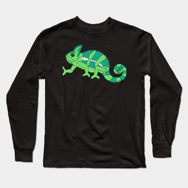 Chameleon Long Sleeve T-Shirt by HonuHoney